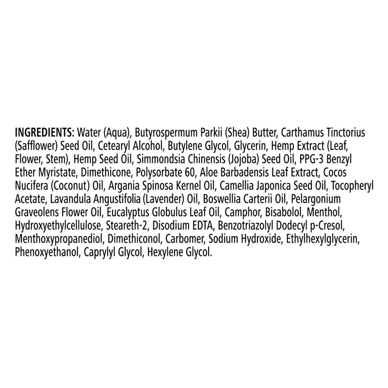 Hemp Relief Balm description
