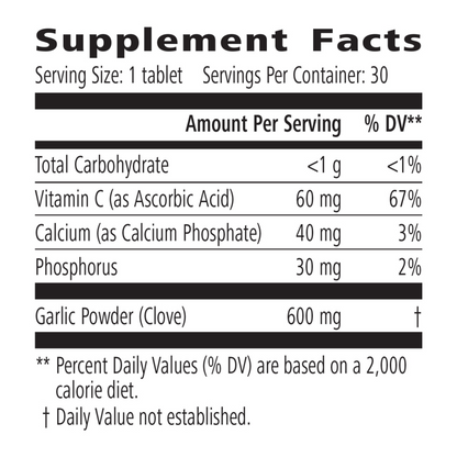 Mega Garlic Plus – Natural Heart & Immune Support Supplement