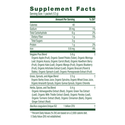 HERBALIFE V Plant-Based Greens Booster Single-Serve Packets