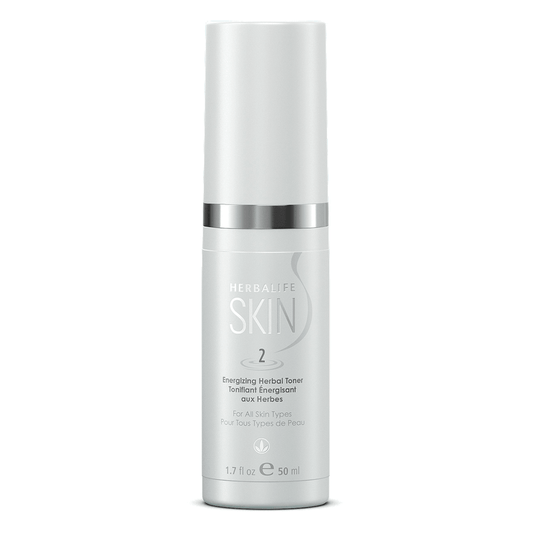 Herbalife SKIN toner bottle showing hydrating and refreshing skincare formula